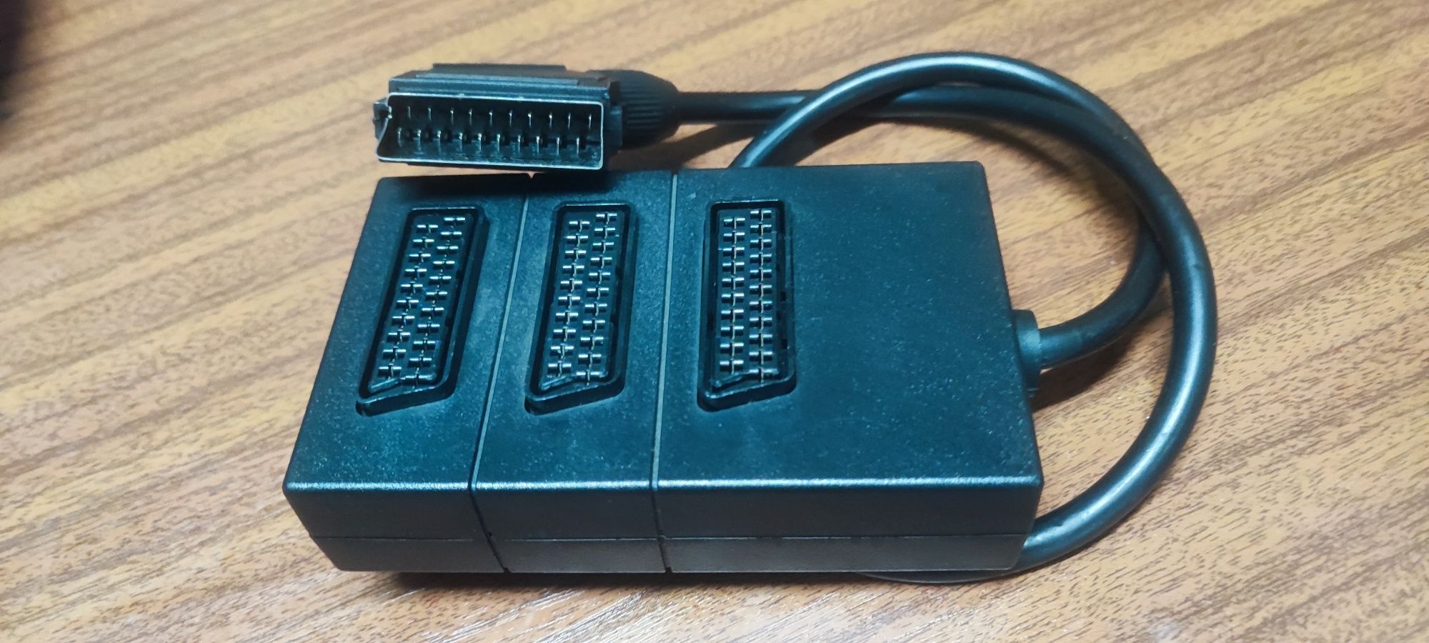 Ficha tripla Scart