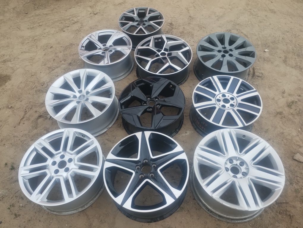 Pakiet felg 10 sztuk pojedyńcze sztuki Audi Mercedes Bentley Mini Vw