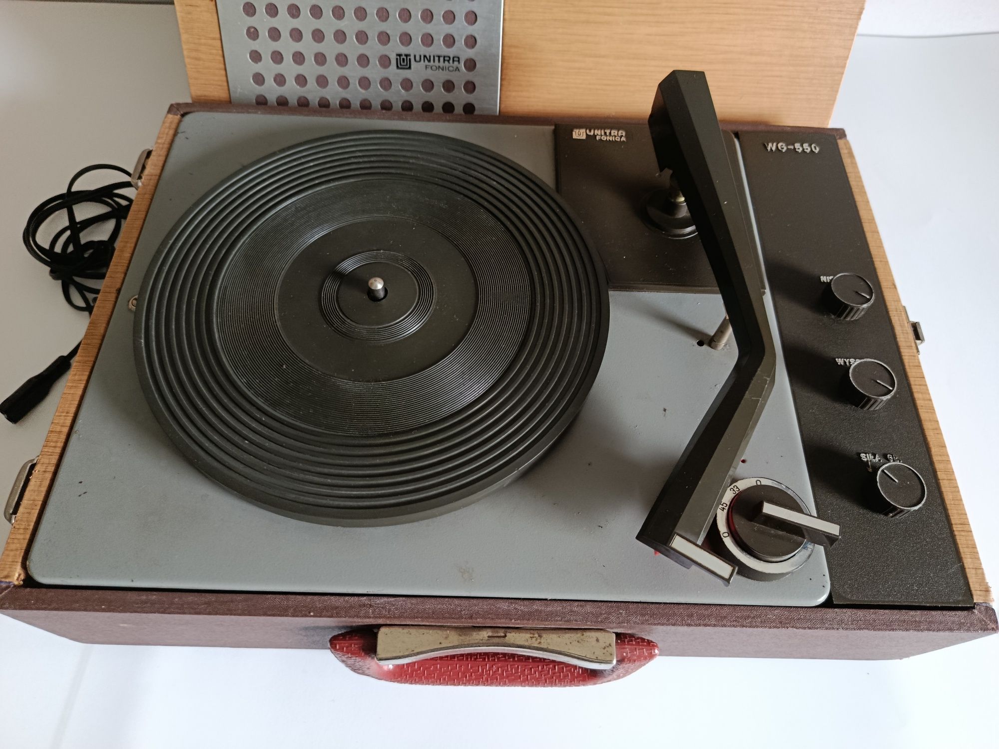 Gramofon UNITRA Fonica WG550