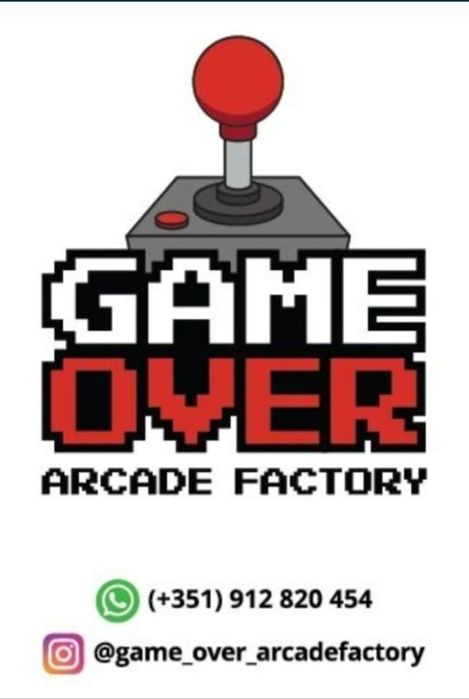 Máquinas arcade prontas a jogar