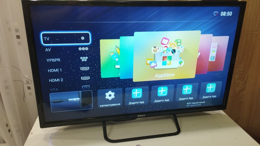 Телевізор saturn 32 T2, smart , wi fi ,