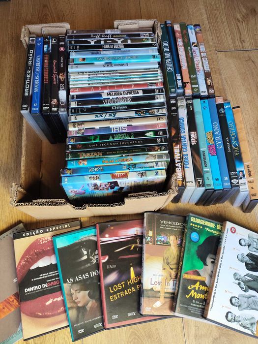 DVDS (muito bom estado) Lote com 50 unidades