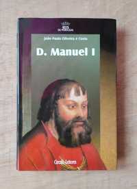 Livro "D. Manuel I" da coleção Reis de Portugal