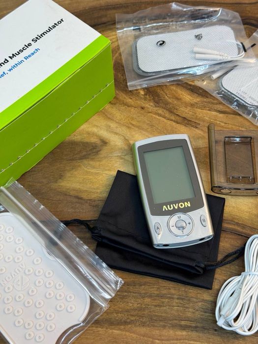 Двоканальний стимулятор м'язів tens auvon з 20 режимами