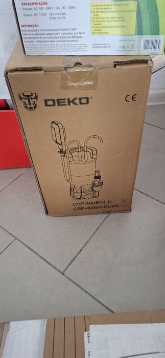 DEKO 400W elektryczna zatapialna pompa wodna z wyłącznikiem pływakowym