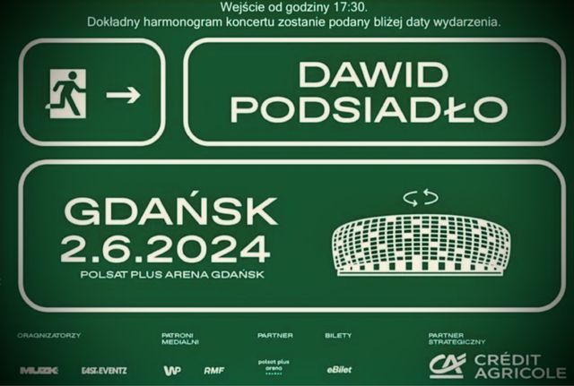 Dawid Podsiadło Koncert Gdańsk 02.06.2024