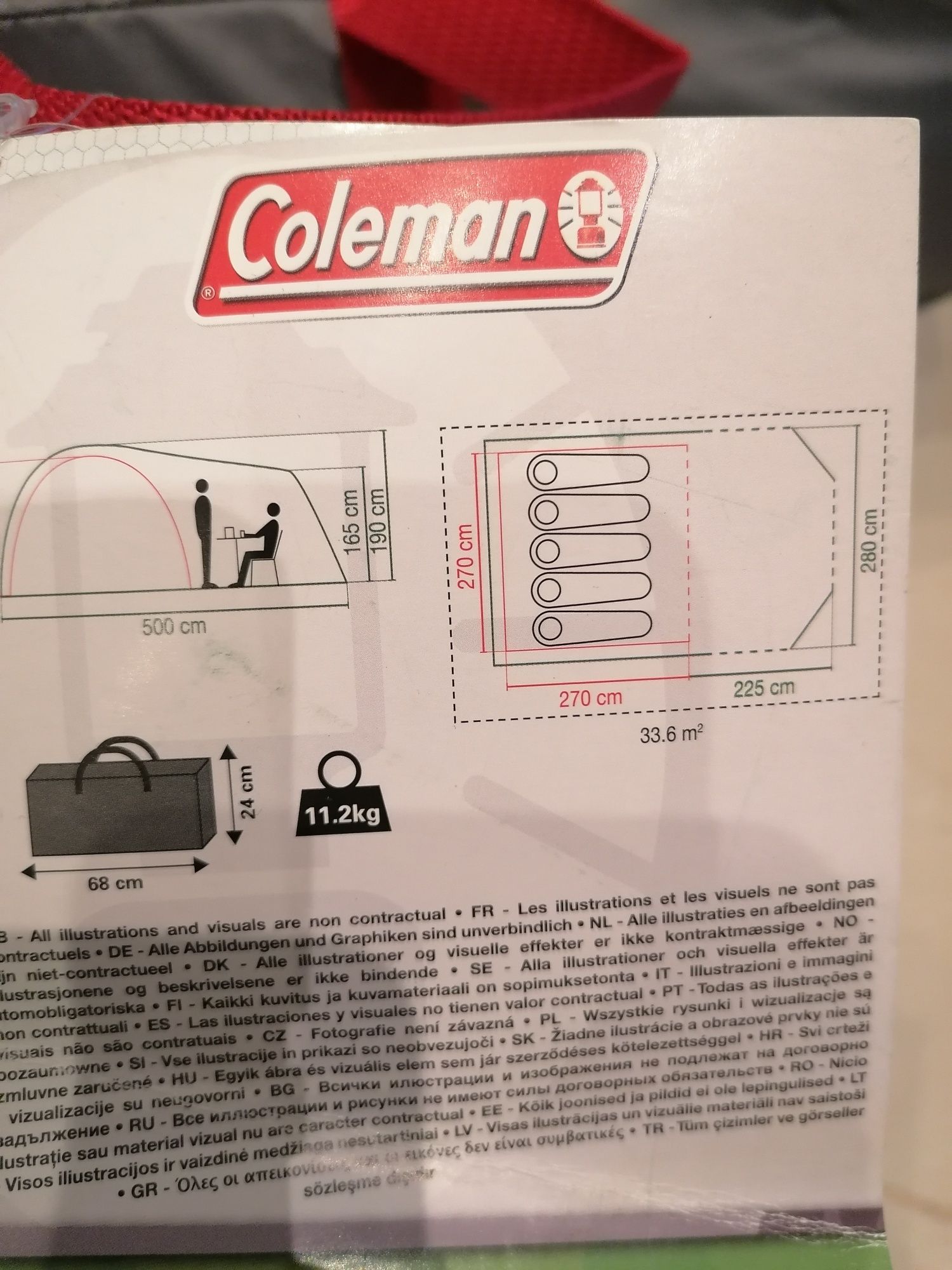 Namiot Celman 5 os