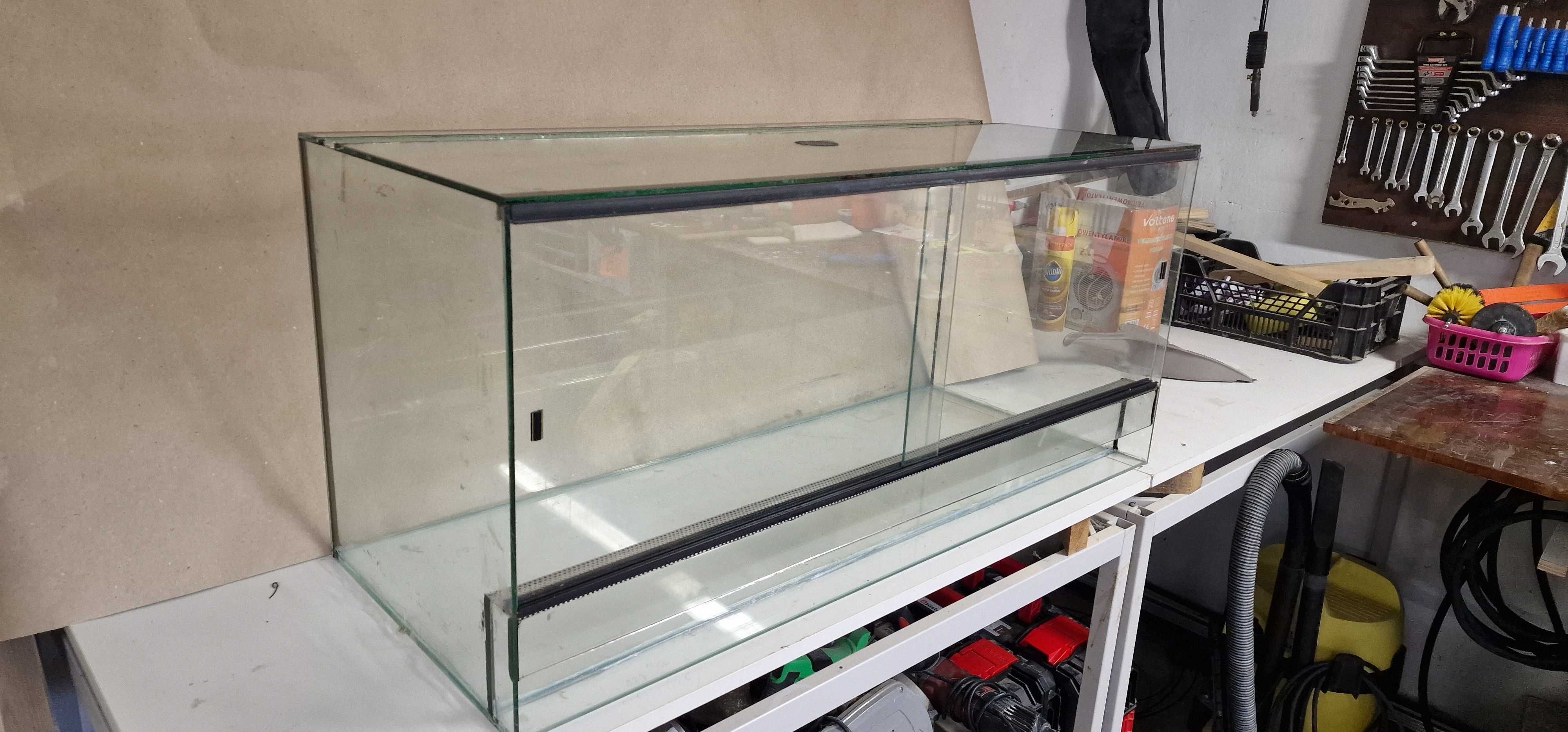 Terrarium Szklane Dla Pytona Gekona Zółwia 100x45x40