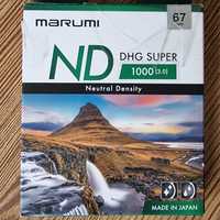 MARUMI Filtr szary Super DHG ND1000 67mm