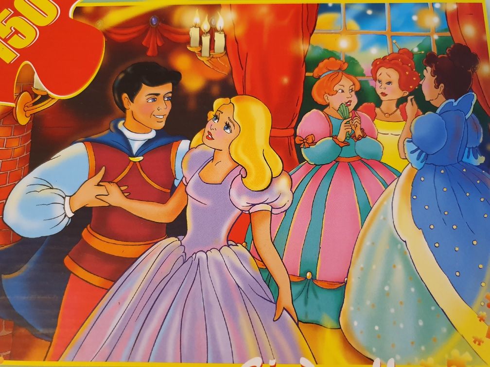 Puzzle CINDERELLA 150 szt. Maxim puzle księżniczki