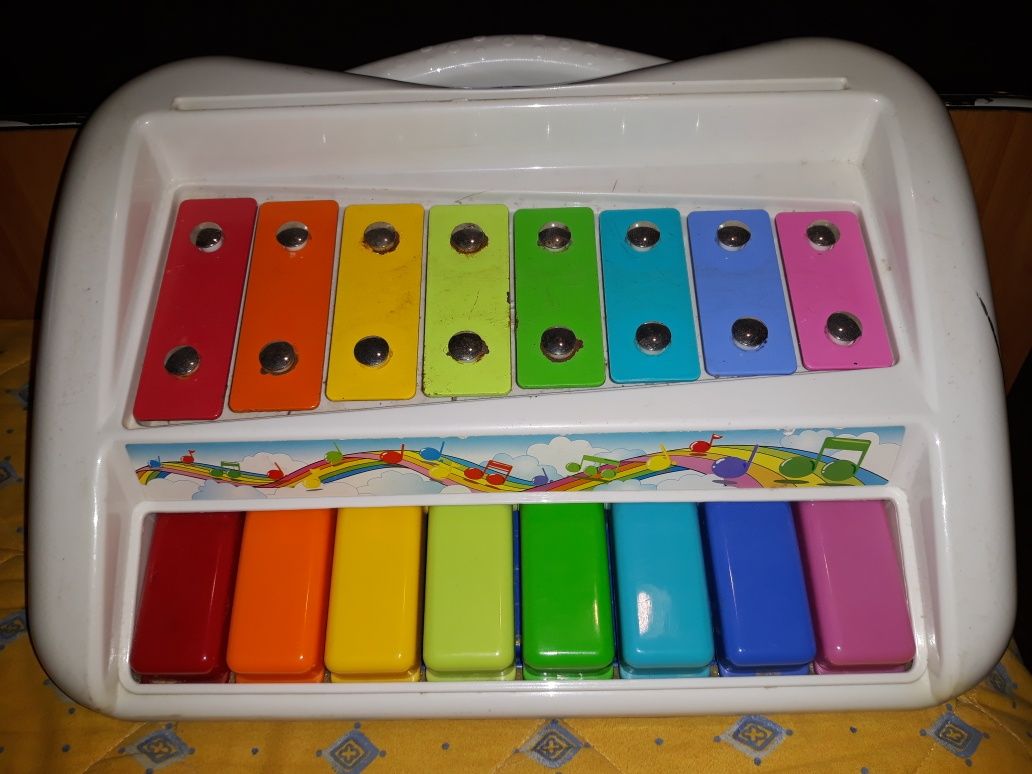 Пианино ксилофон музыкальный инструмент игрушки детские.