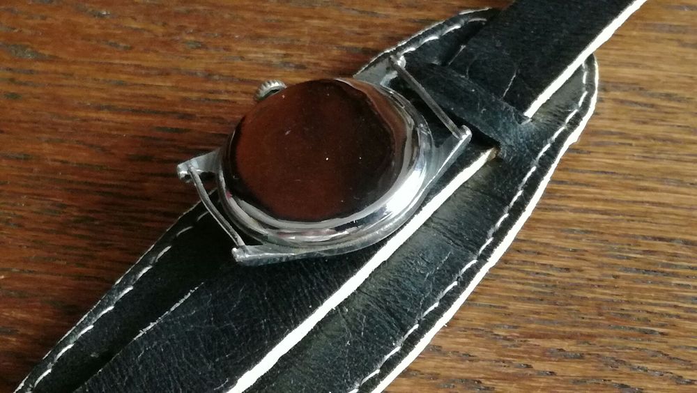 Stary męski zegarek militarny Titus Genf - lata 40te