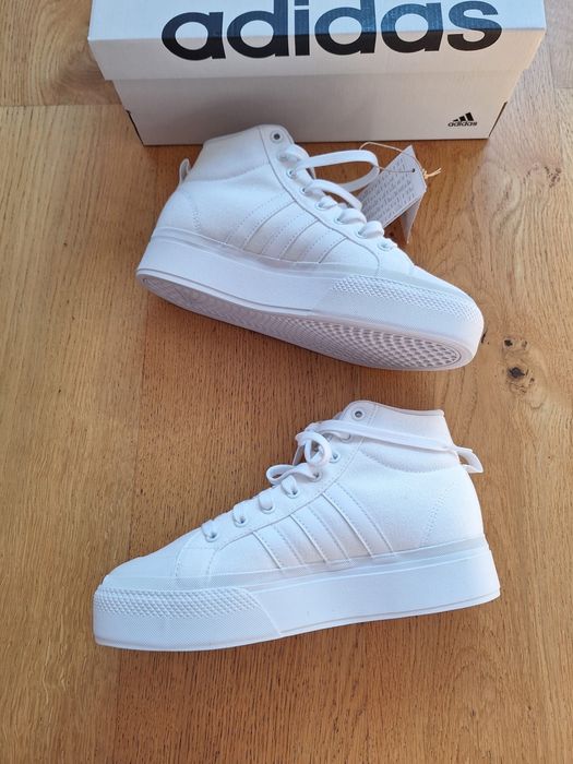 Buty trampki adidas bravada 2.0 mid platform skateboarding