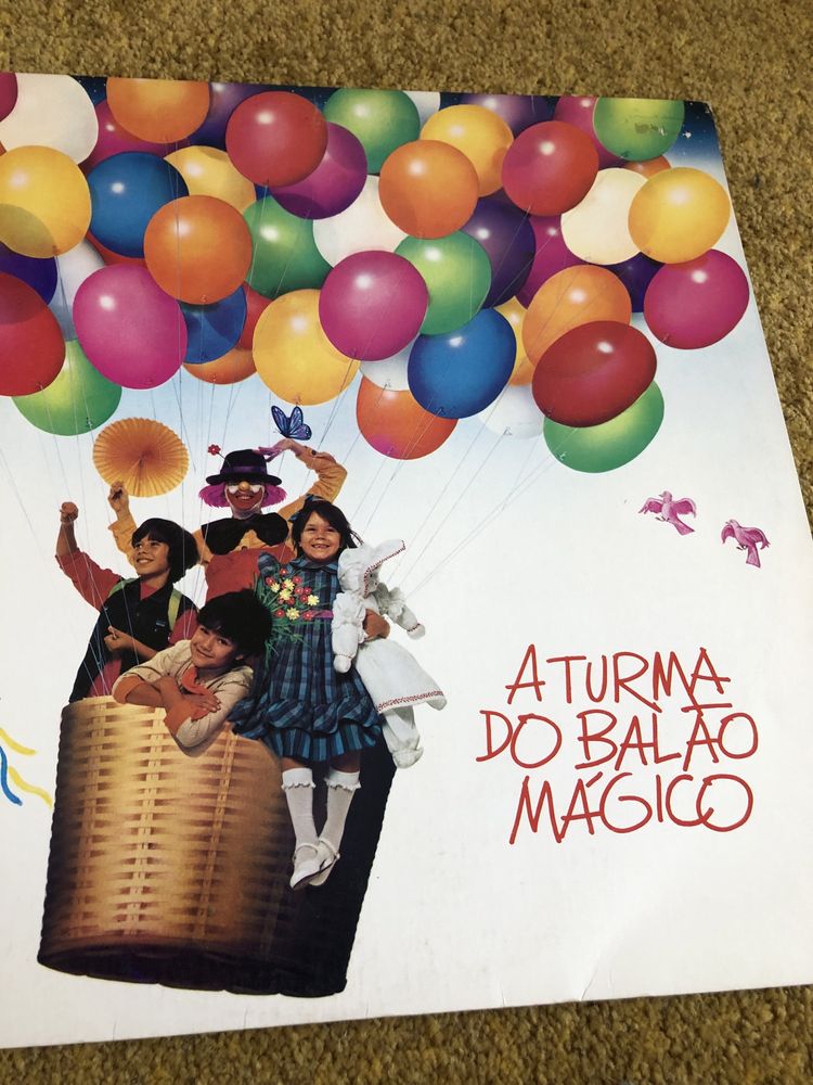 Disco de vinil A Turma do Balão Mágico