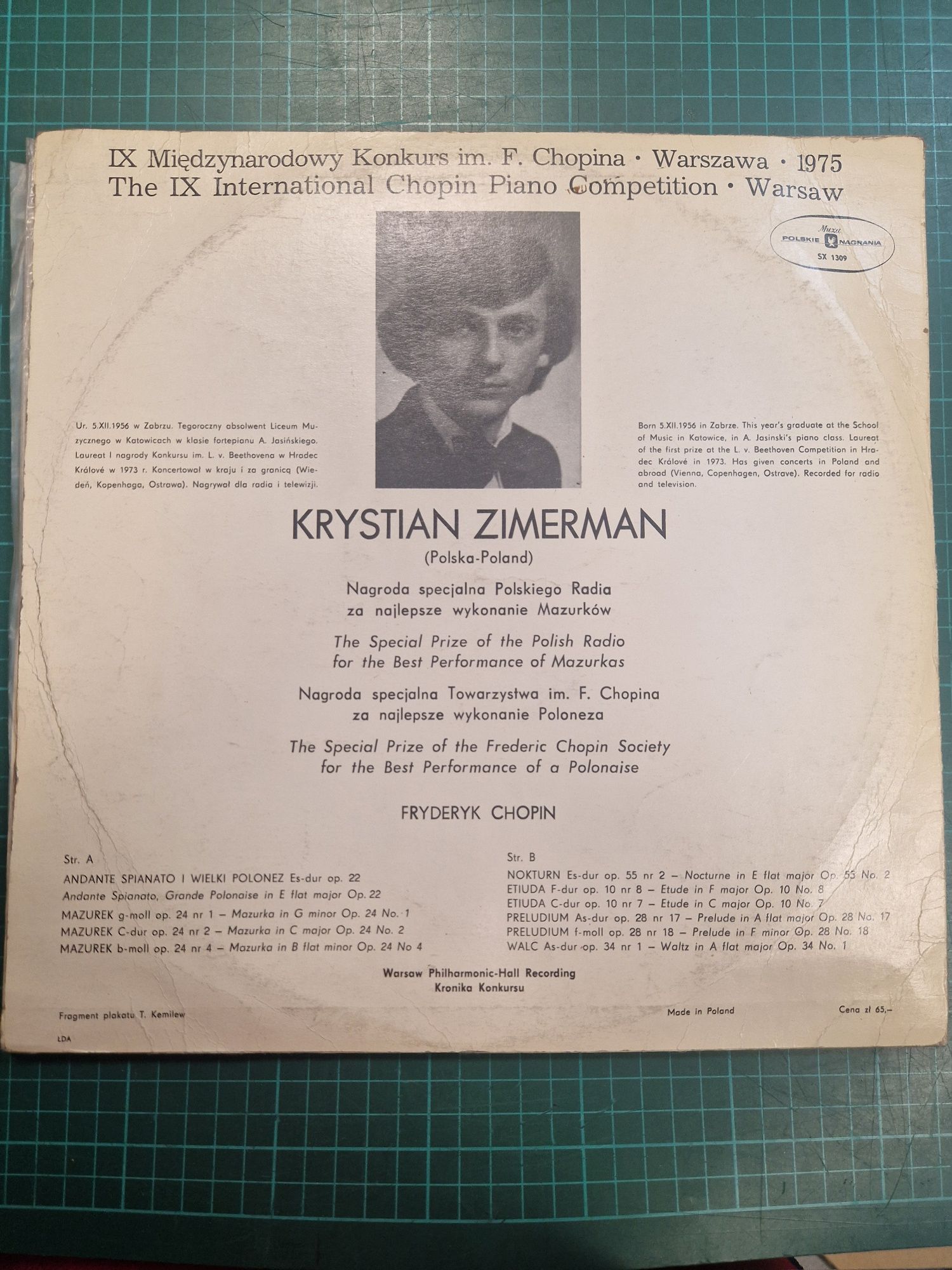 Płyta winylowa Krystian Zimerman