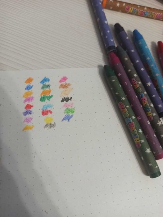 Лот з чотирьох наборів матеріалів для малювання