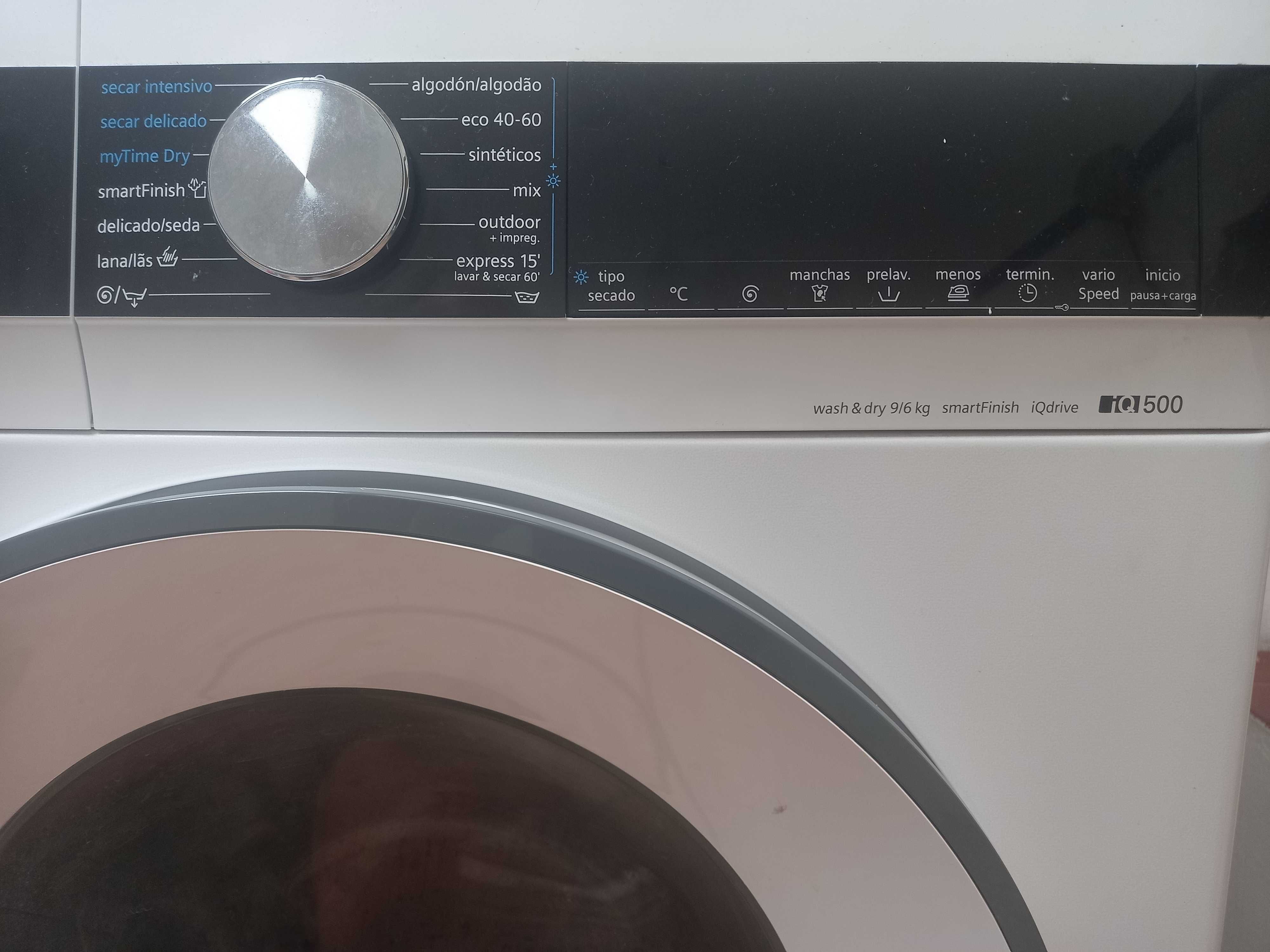 Maquina lava 9kg seca 6kg Siemens IQ500