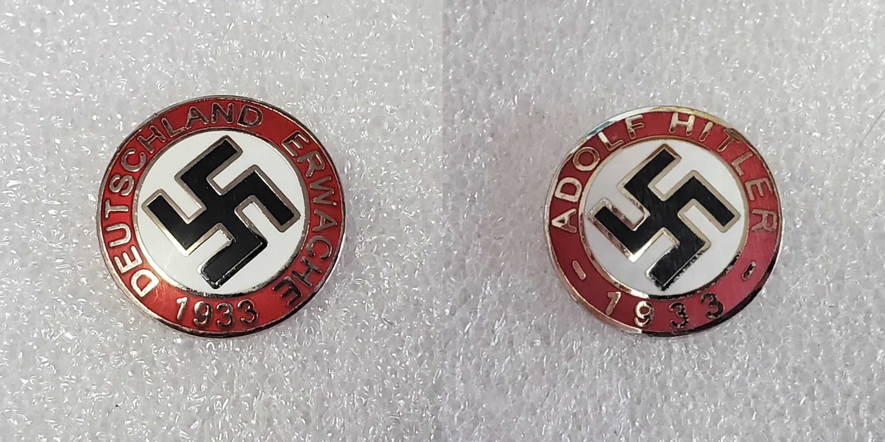 Значки NSDAP золотой партийный  и другие 3 рейх