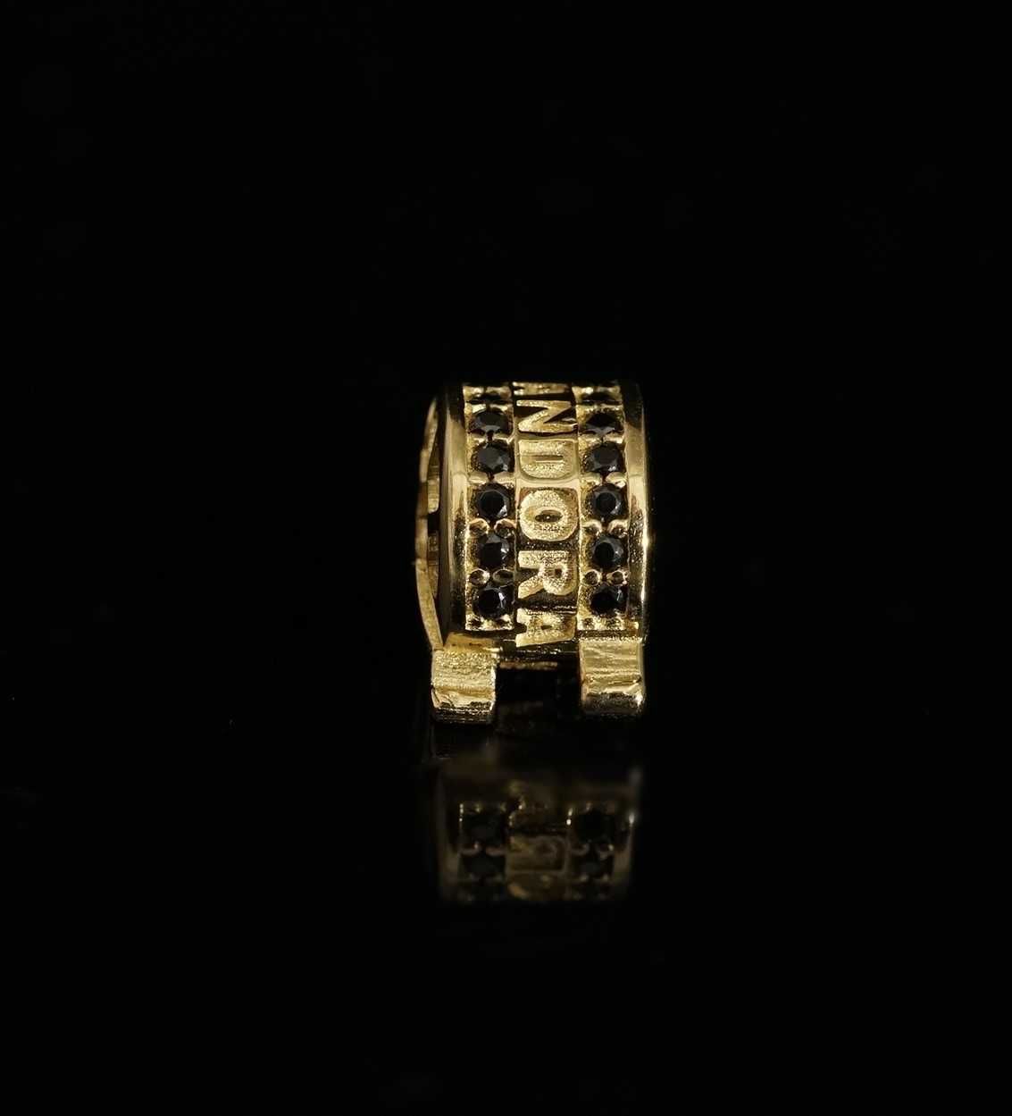 Złoto 585 - złota zawieszka beads STOPER