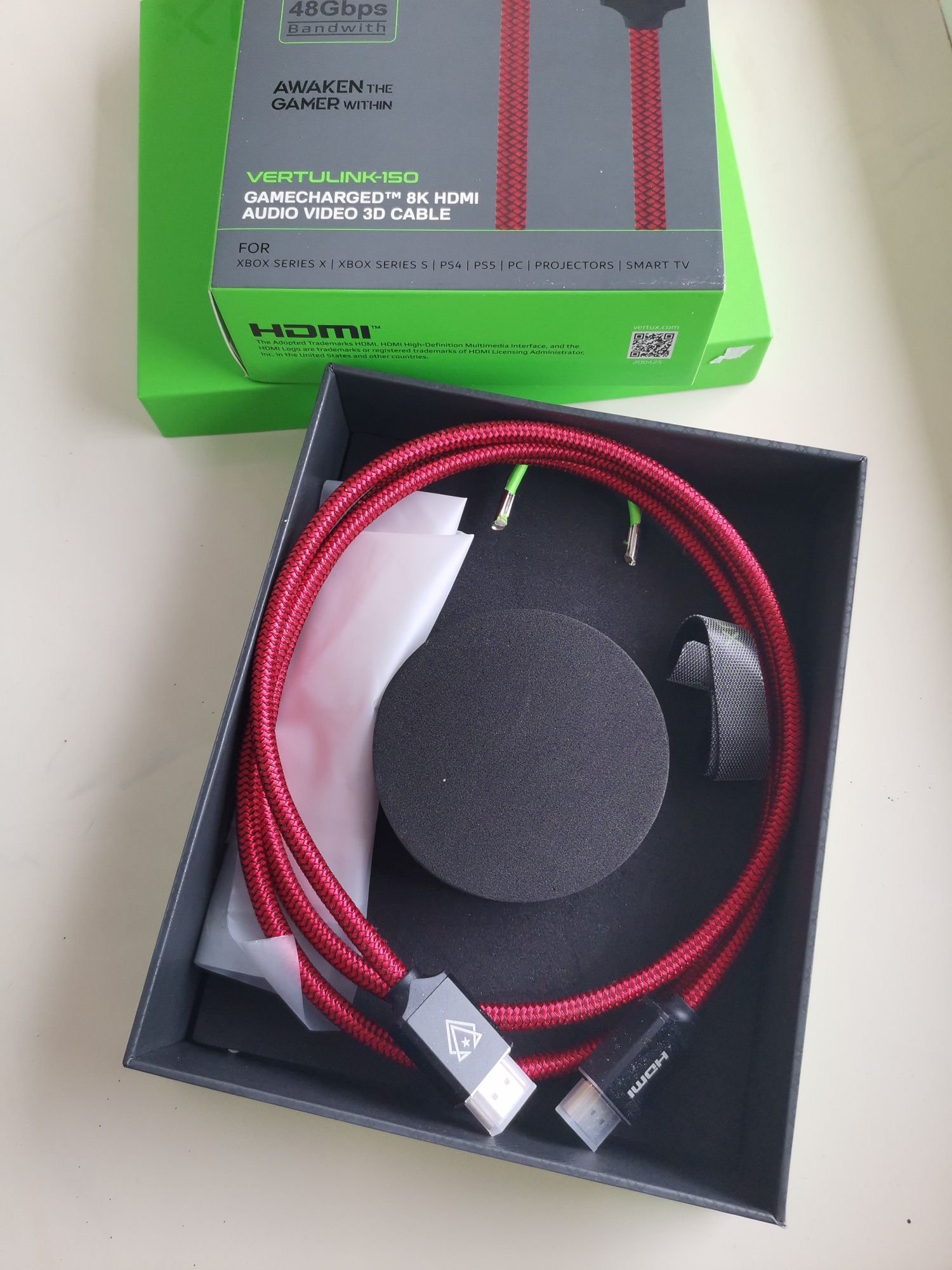 Кабель Vertux VertuLink-150 HDMI 2.1