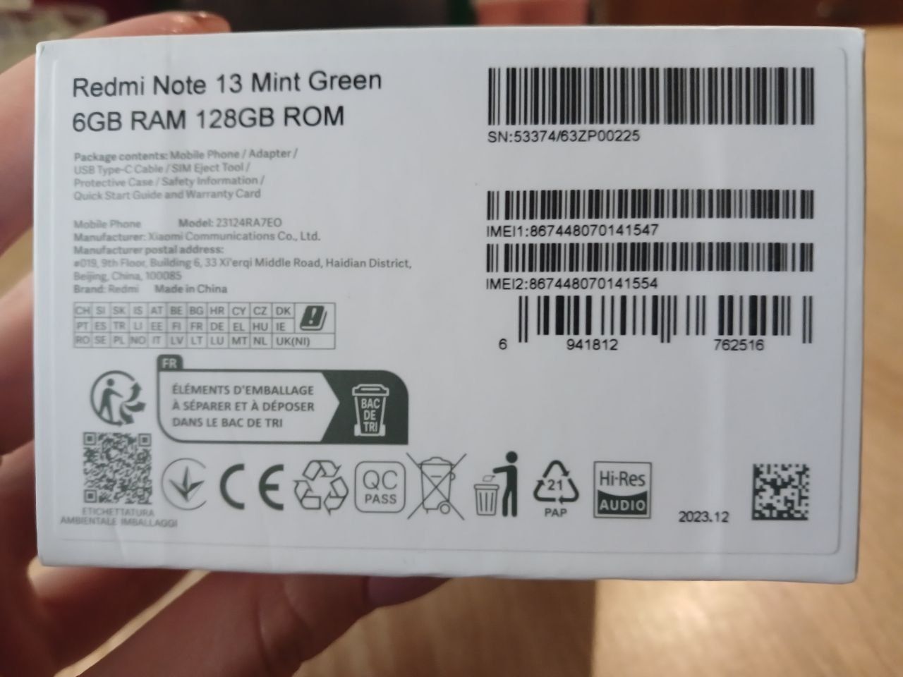 Redmi Note 13 6/128GB