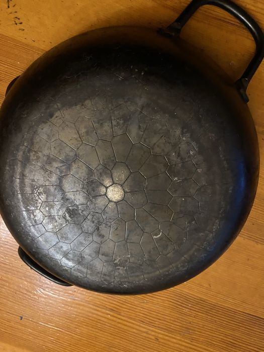 Сковорода сотейник углеродка кованная