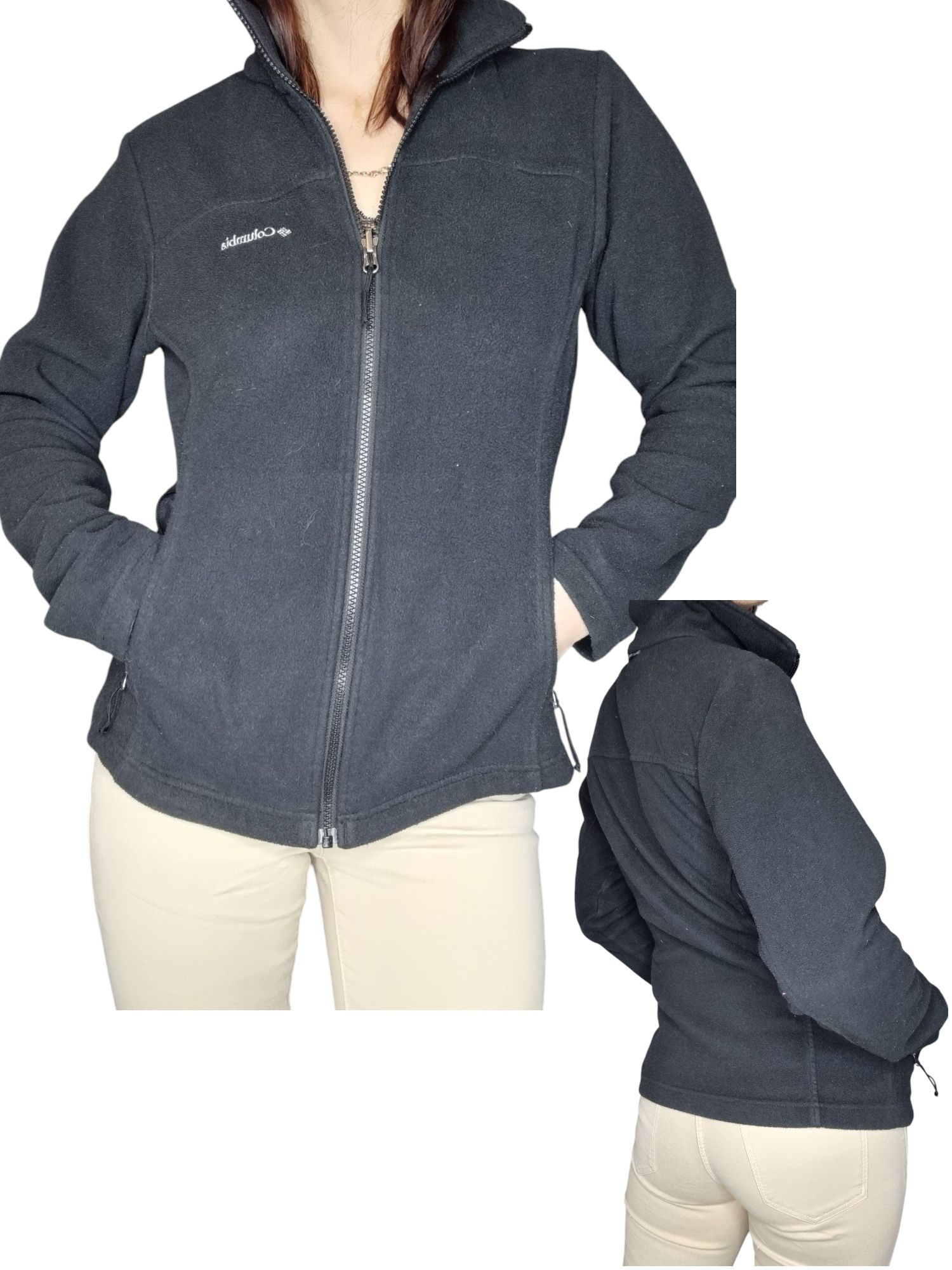 Czarny polar bluza columbia rozmiar S 36