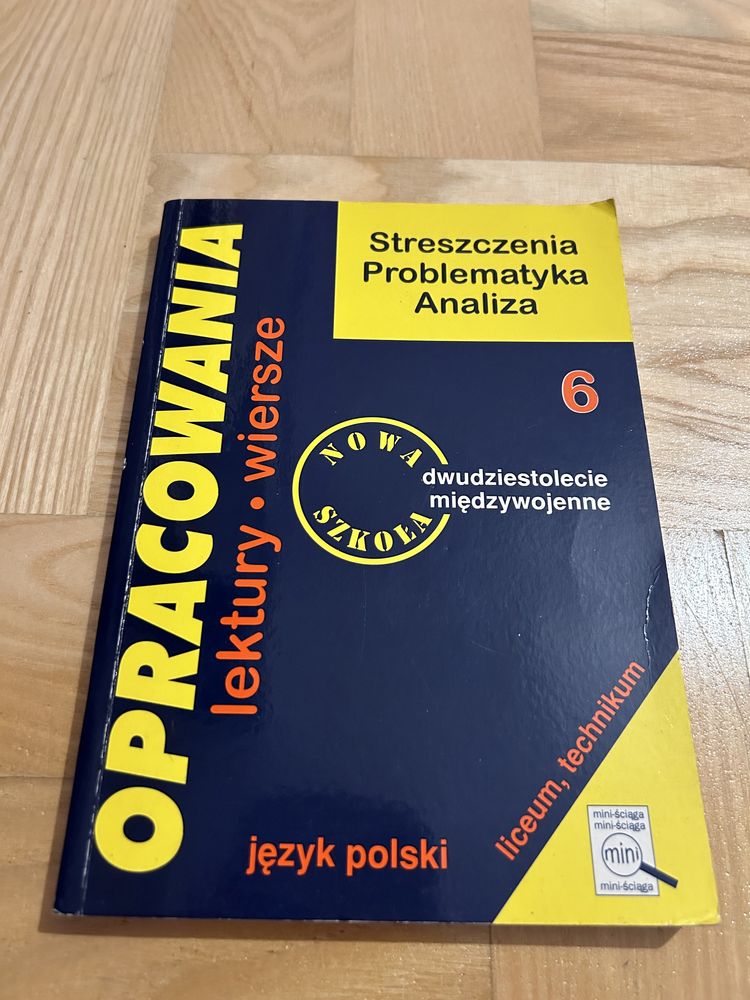 Opracowania lektur