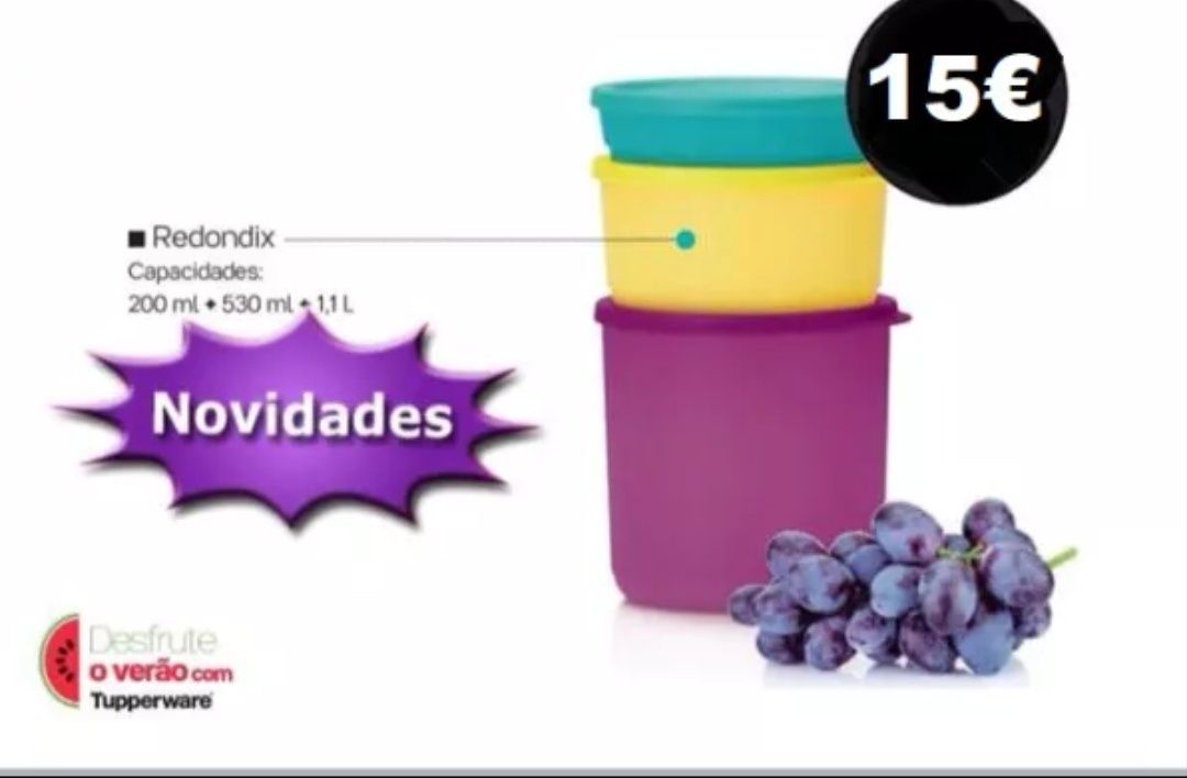 Varios artigos tupperware