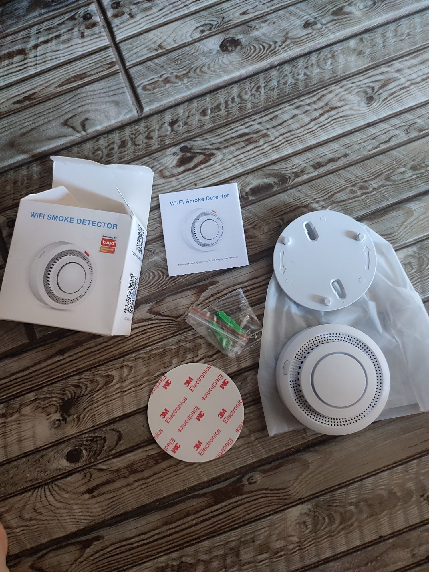 Бездротовий WiFi датчик диму YG400A детектор задимлення Tuay Smart/