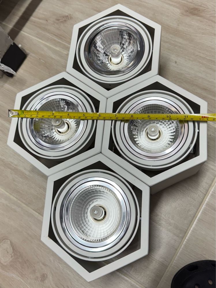 Plafon / lampa / żyrandol z żarówkami Espresso 1605 biały