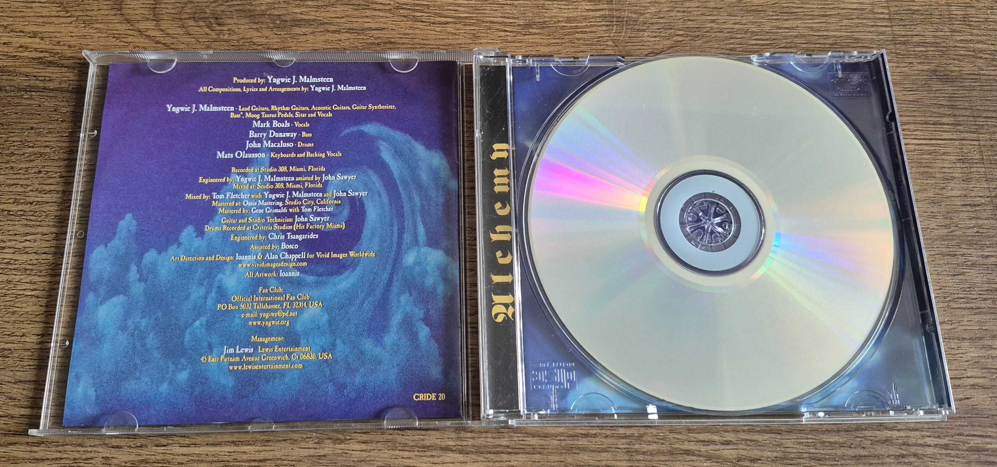 Yngwie Malmsteen Rising Force- Alchemy