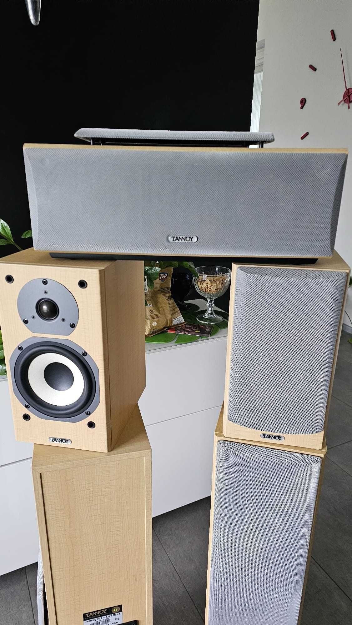 Kolumny Tannoy Mercury mx 3, mx 1,  mx c - zestaw kina domowego