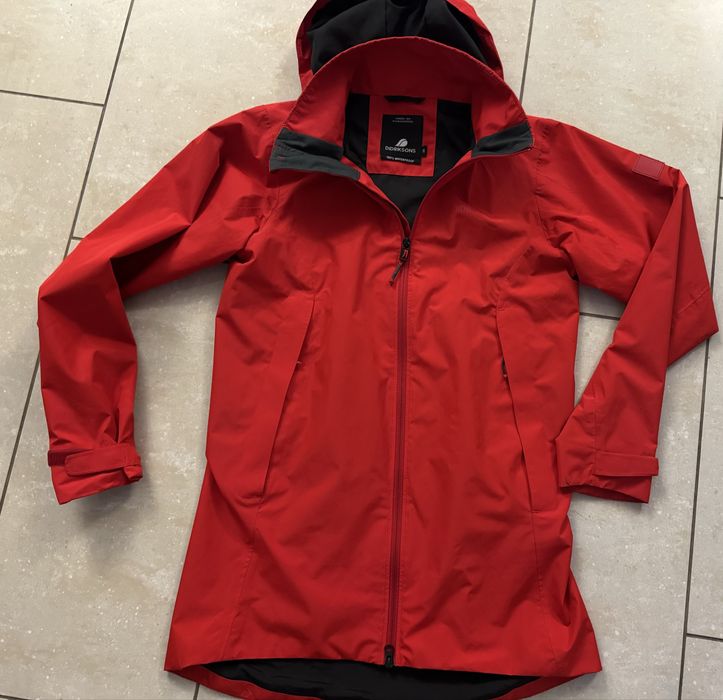 Didriksons Storm System kurtka/płaszcz M trekkingowa 100% wodoodporna