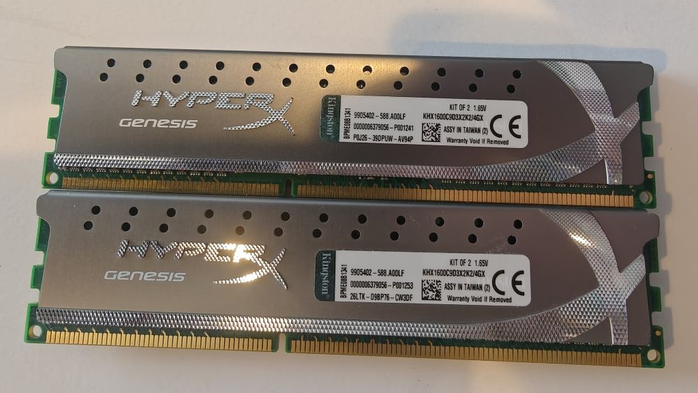 Pamięć RAM Kingston HyperX Genesis KHX1600C9D3X2K2/4GX – DDR3 1600 MHz