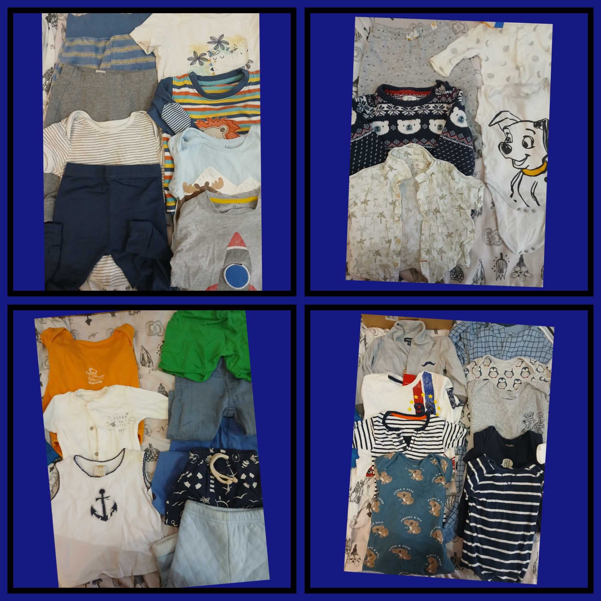 Roupas bebé lote 50 peças e sapatos oferta ler