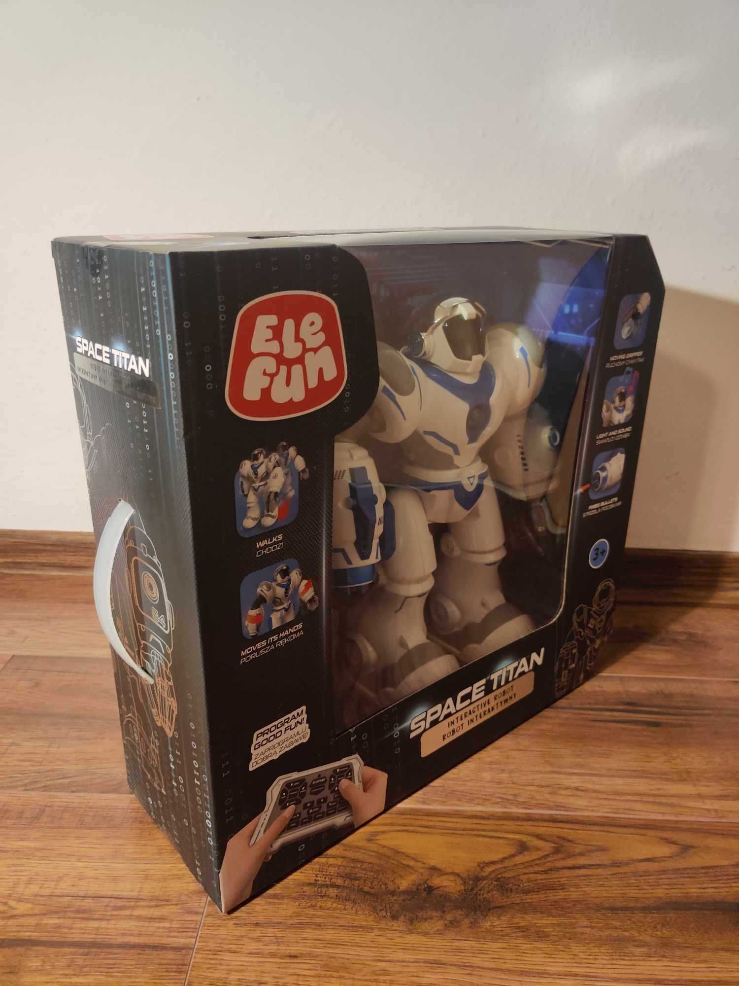 Robot interaktywny ELEFUN Space Titan robot