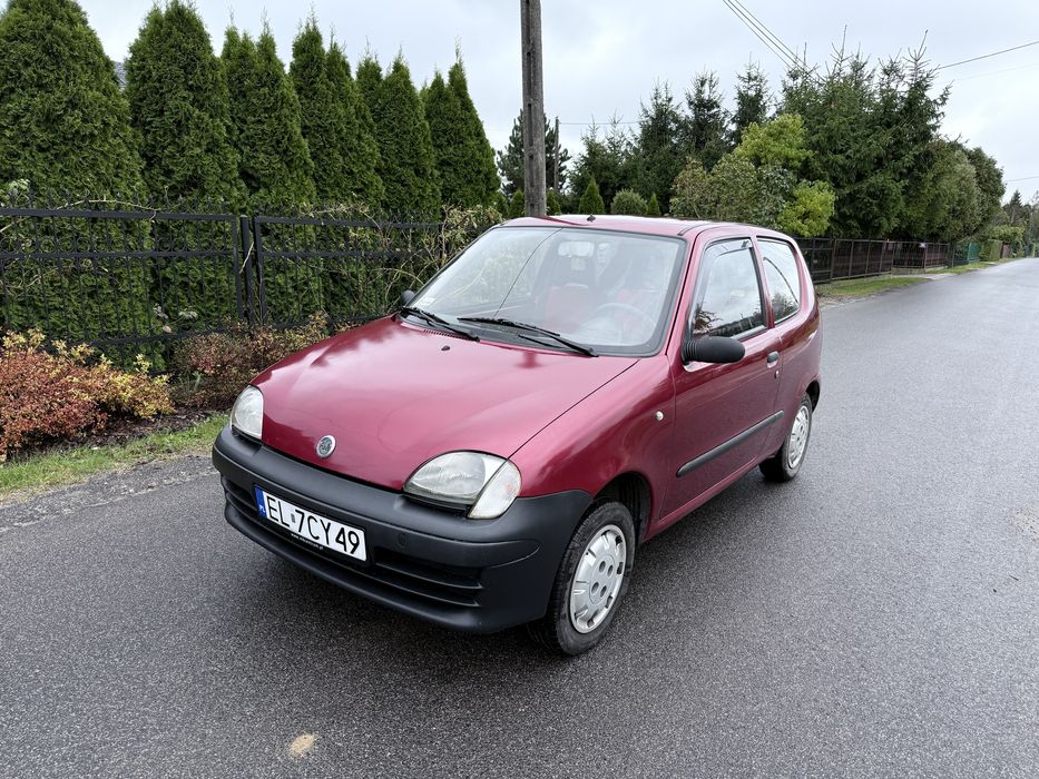 Fiat Seicento_1.1 LPG_2003r_Niski przebieg_Nowy przeglad