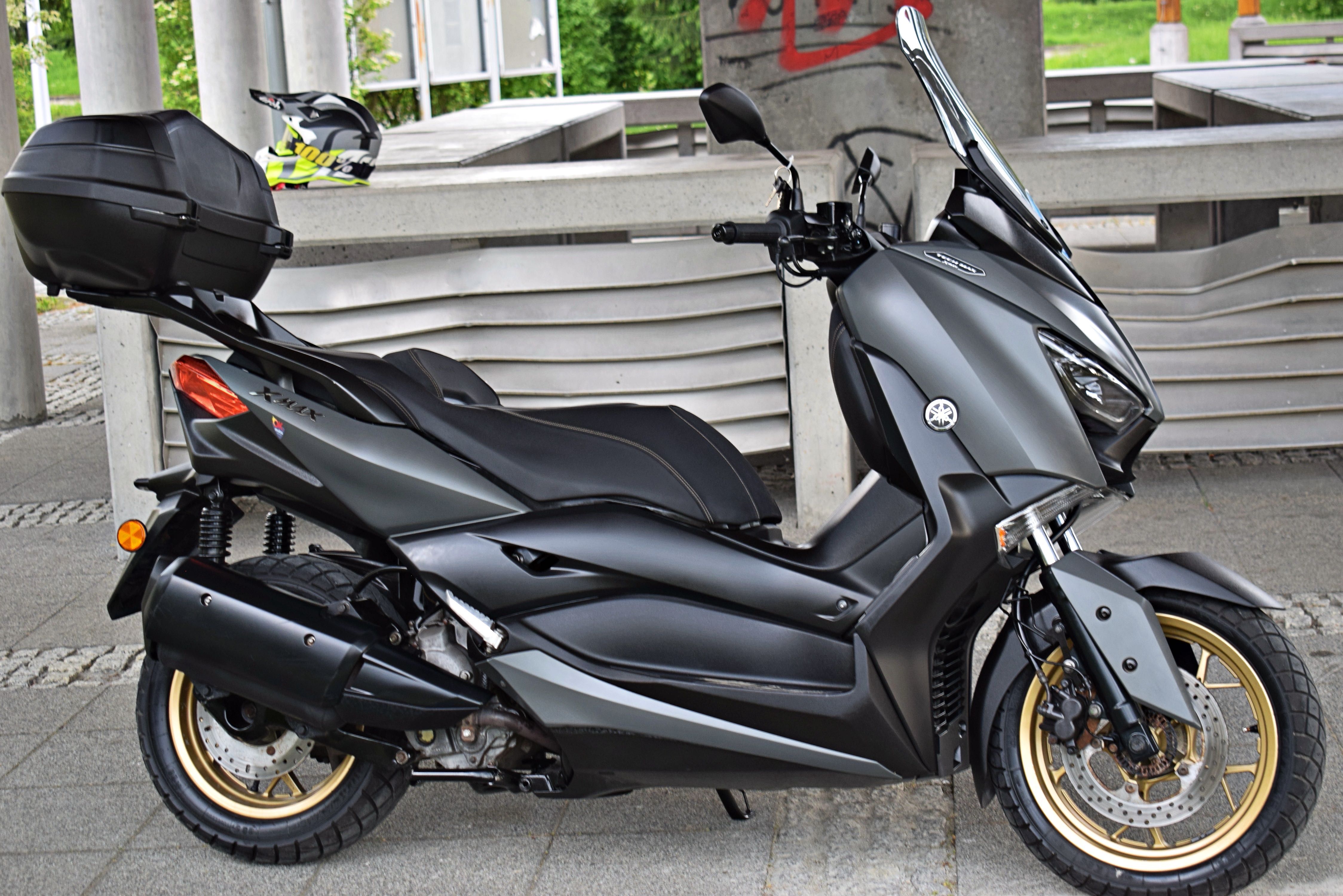 Piękna Yamaha X MAX 300 IRON 2020r +KUFER+KOMBINEZON YAMAHY+ks.ser+TUV