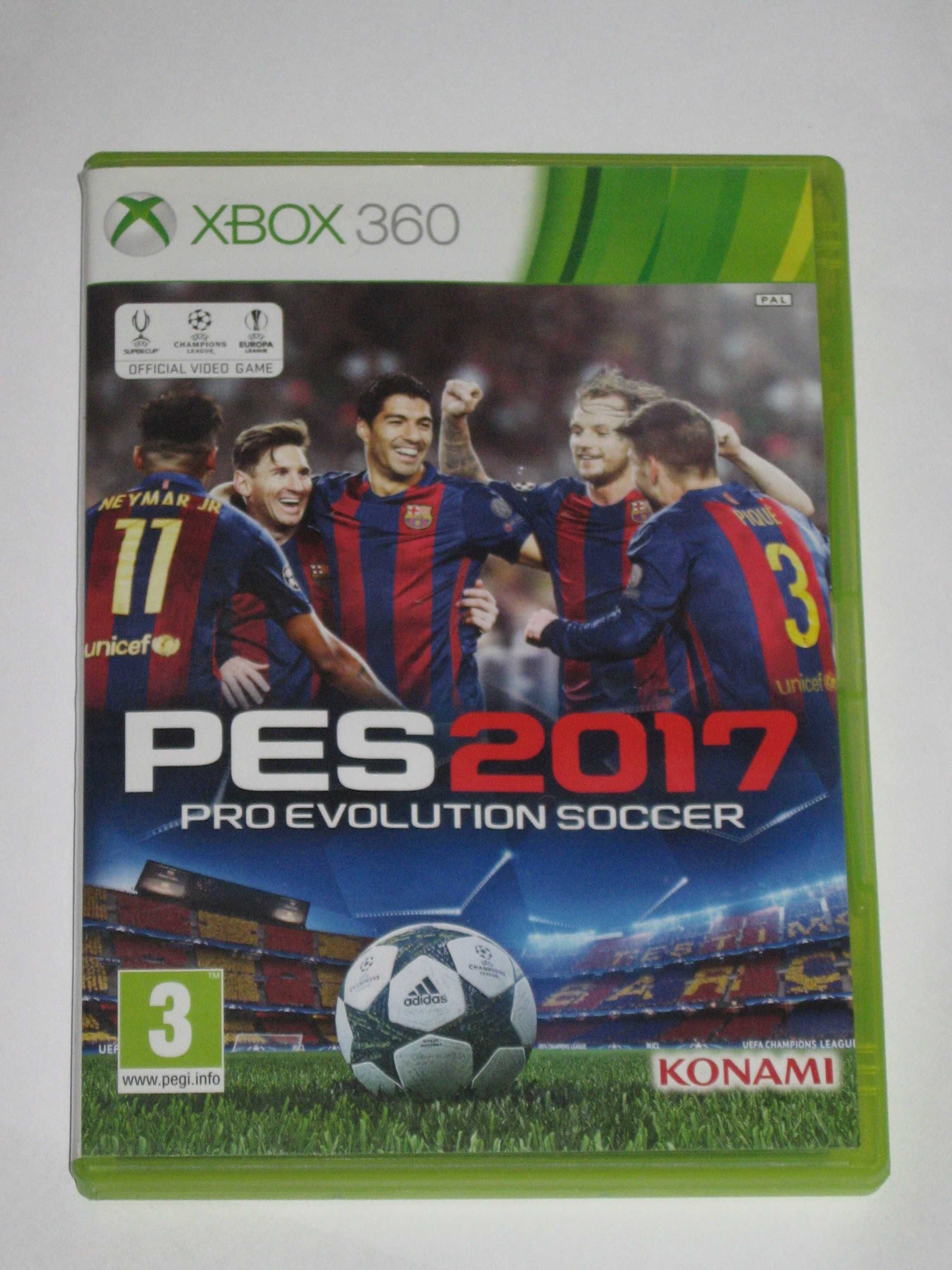 Pro Evolution Soccer 2017 PES2017 PES 2017 XBOX360 BDB!