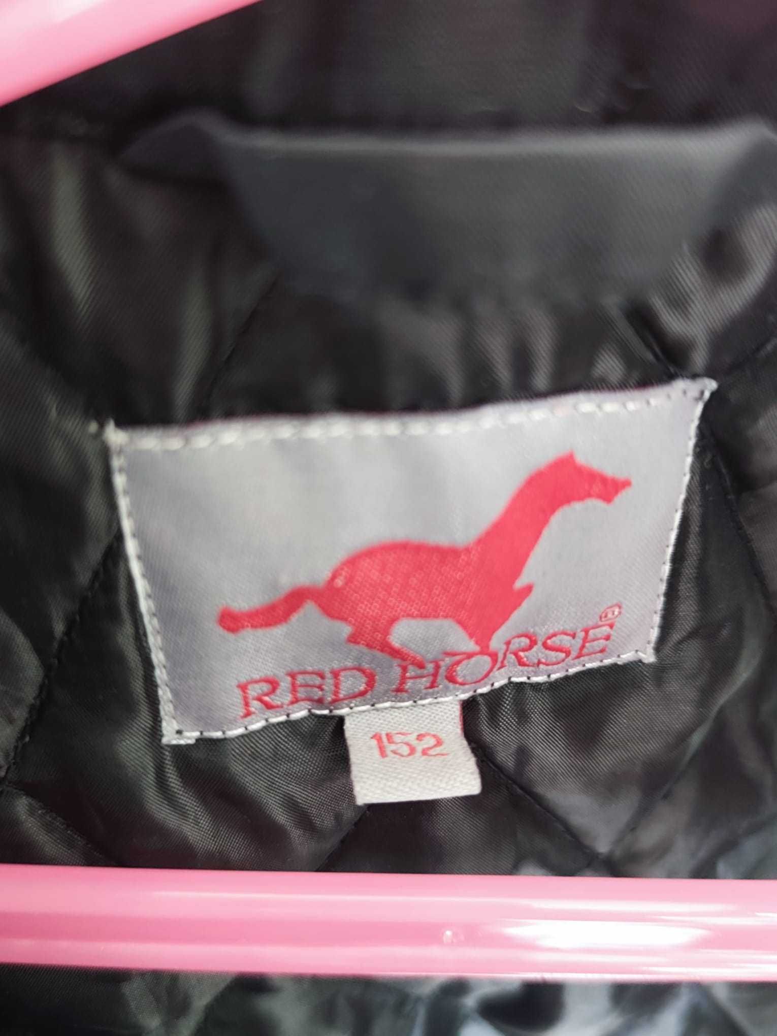 Kamizelka jazda konna bezrękawnik czarna Red horse 152