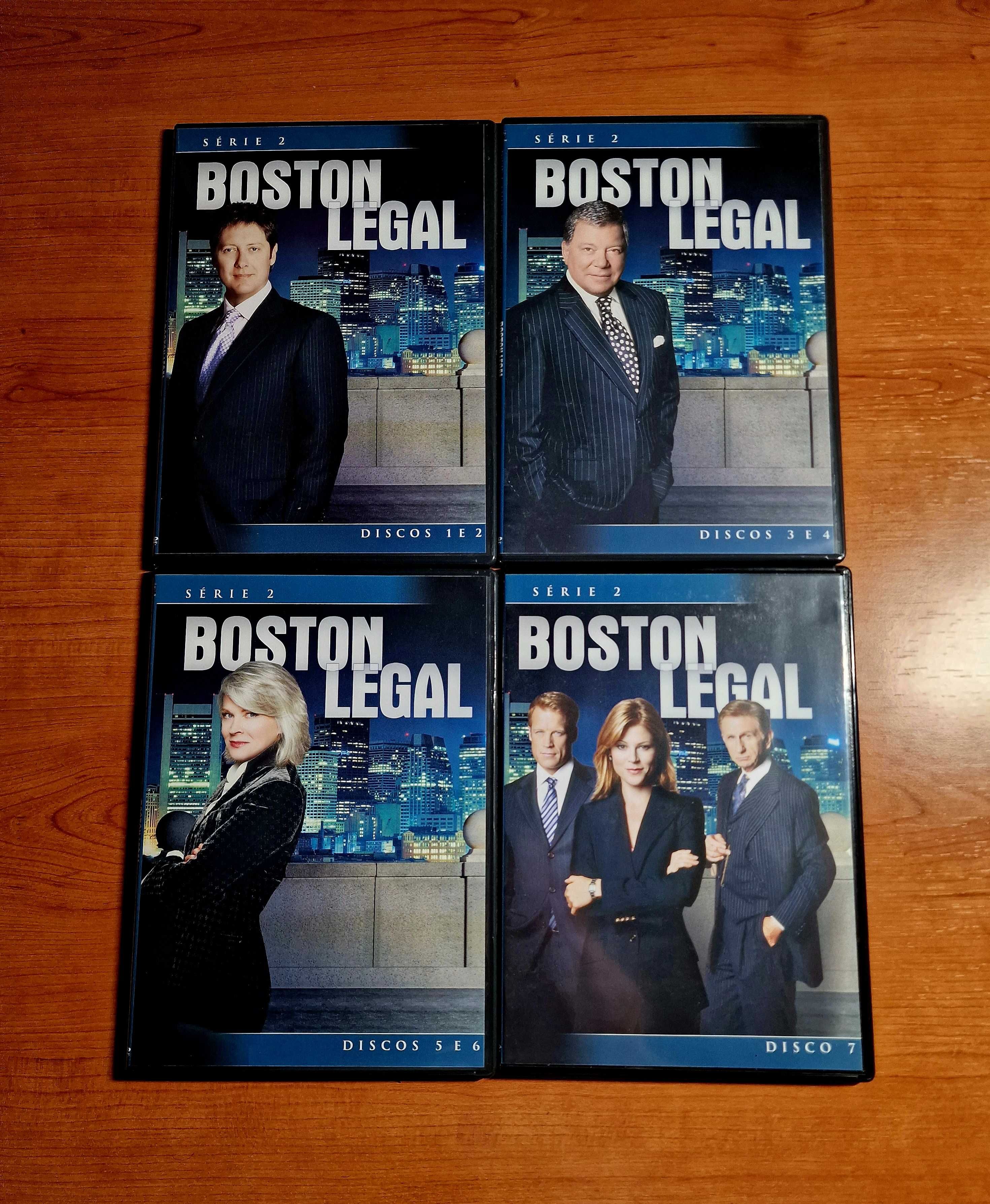 Série BOSTON LEGAL Temporada 2 - 27 Episódios em 7dvds/Edição nacional