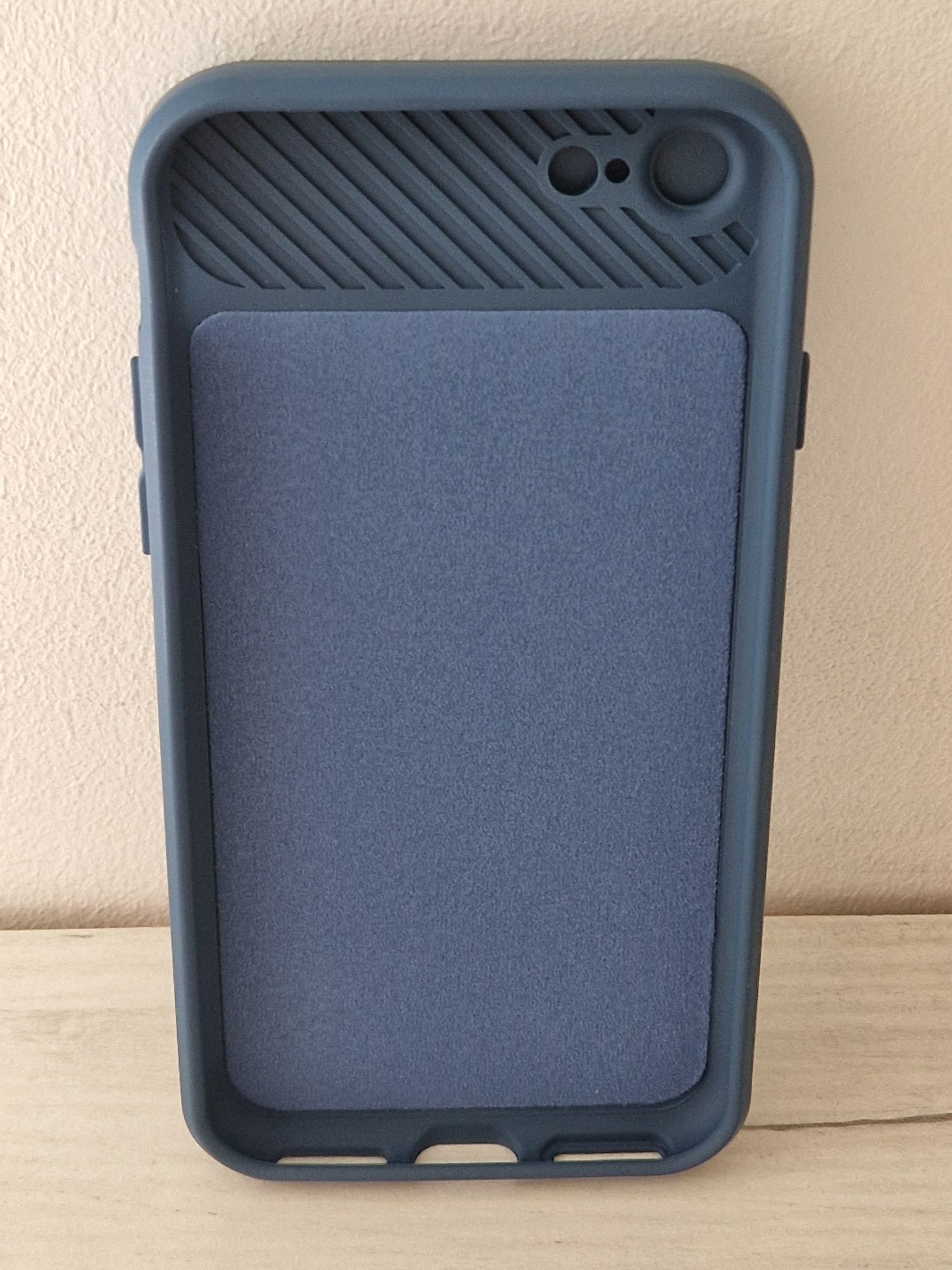 Camshield Soft do Iphone 7/8/SE 2020/SE 2022 Granatowy