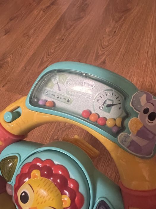 Руль кермо vtech розвиваюча інтерактивна іграшка на коляску