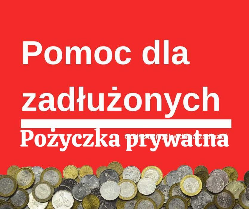Udzielę Pożyczki Prywatnej - bez BIK i KRD -bez przedpłat i zakł. kont