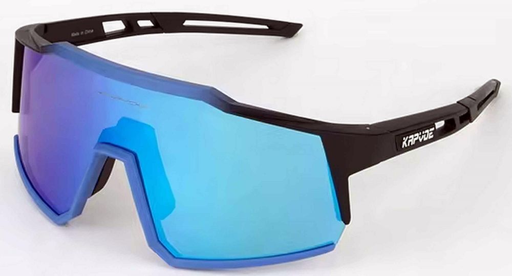 KAPVOE Okulary Rowerowe Przeciwsłoneczne Ochronne 4 rodzaje szyb  UV