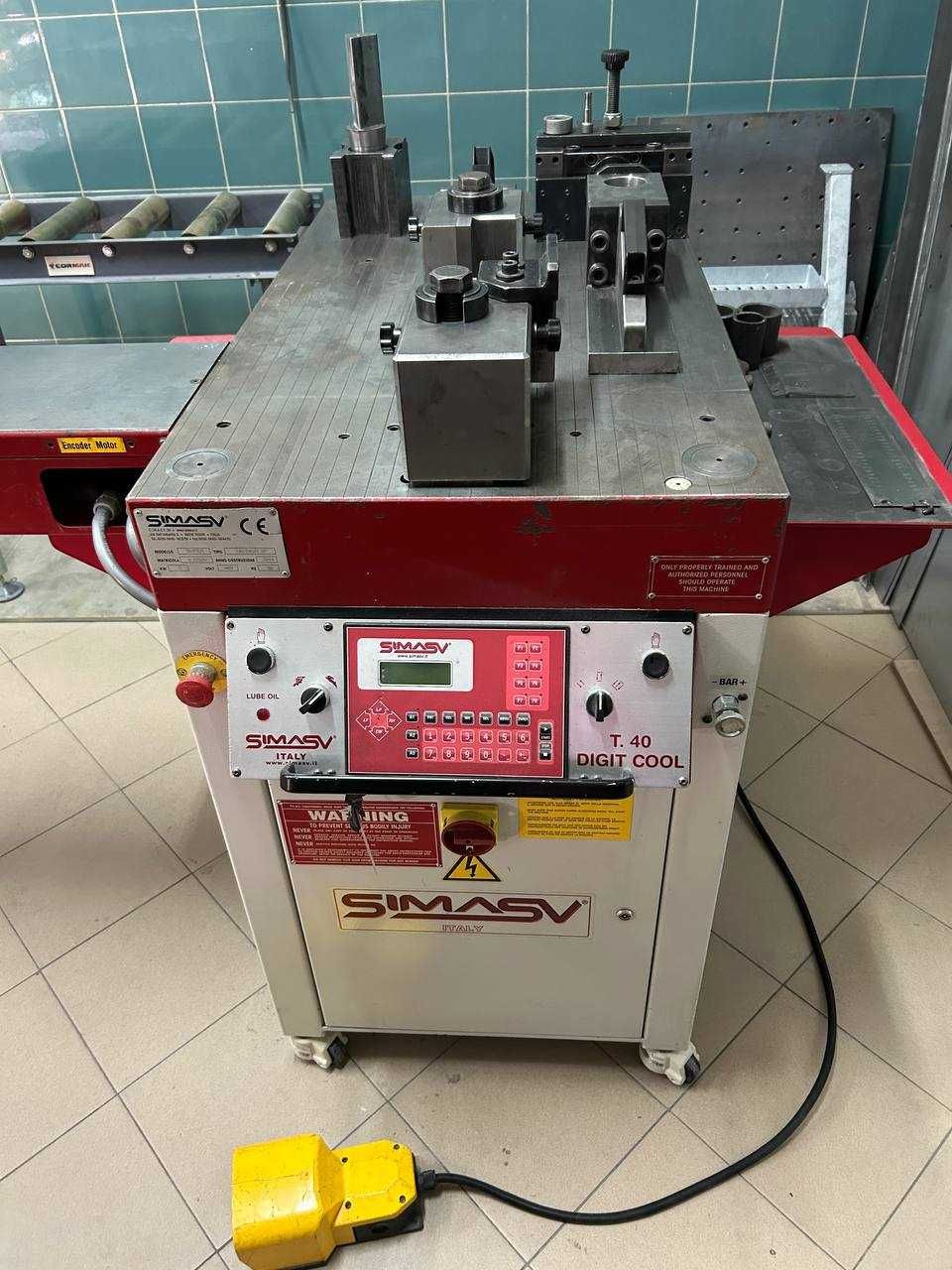 Prasa Hydrauliczna Pozioma (Bokserka) - SIMSAV T40 DIGIT 2-osiowa CNC
