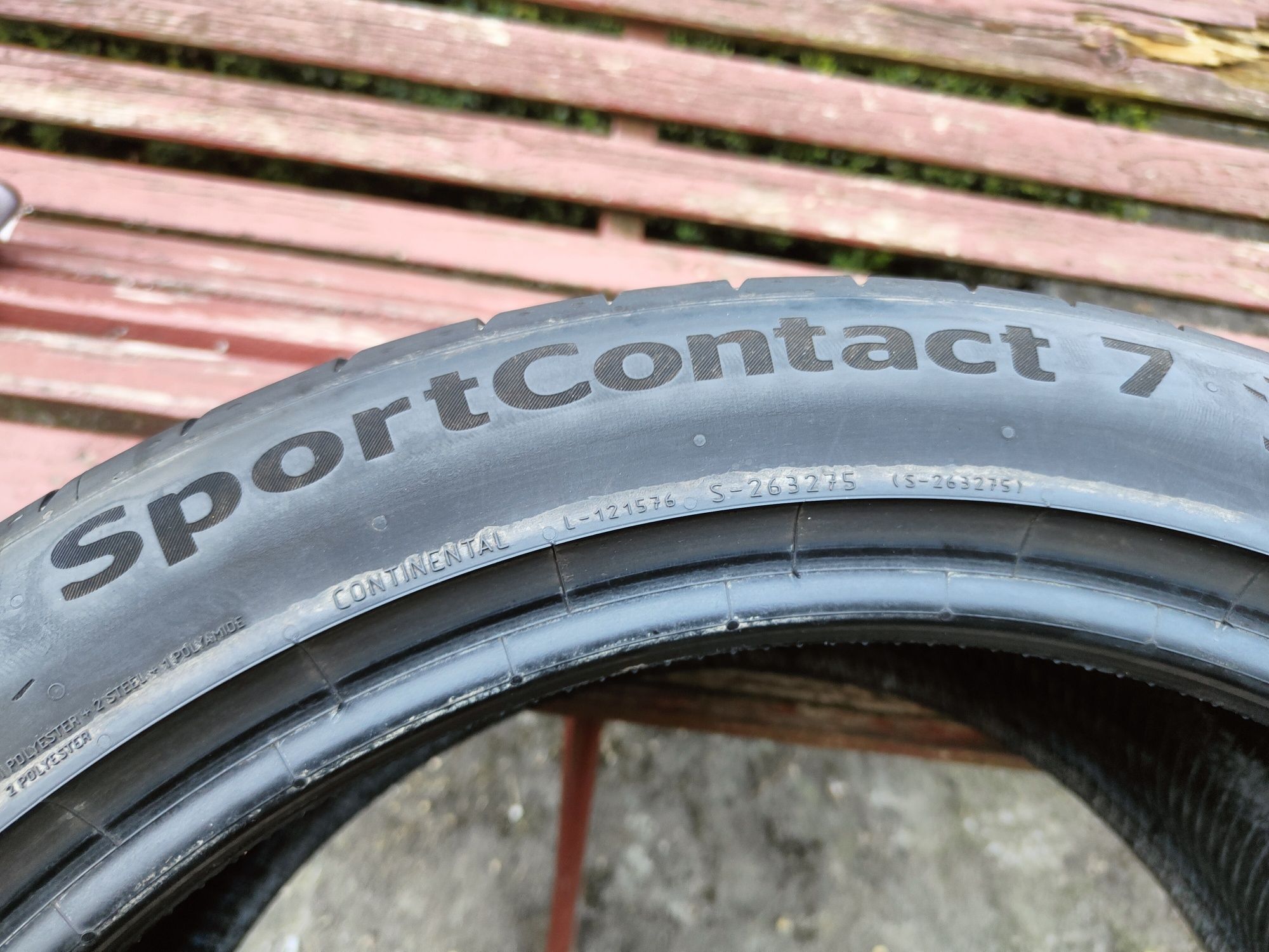 1szt Continental SportContact 7 255/40/19 100Y XL listopad 2021rok