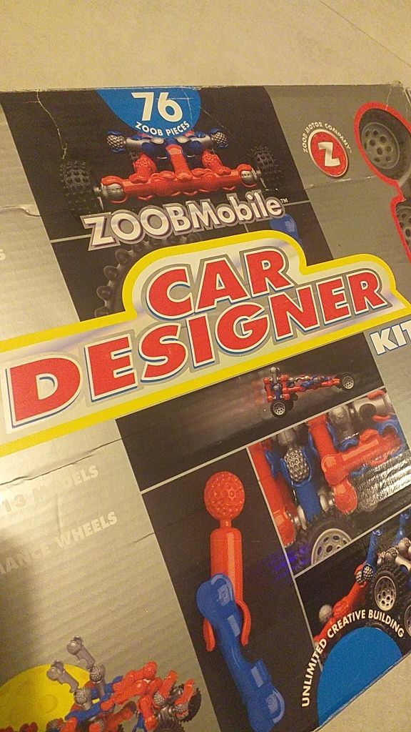 ZOOB mobile car designer klocki