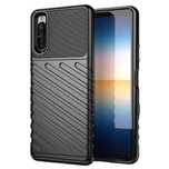 Etui Thunder Case Elastyczne Pancerne Do Sony Xperia 10 Iii Czarny